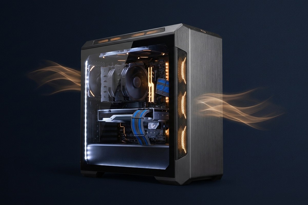 Original editorial visualization about FireForge Gaming PC Build Guide